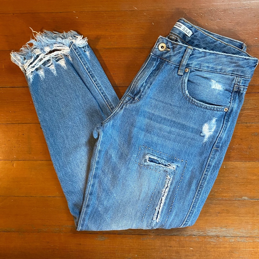Zara Distressed Jeans